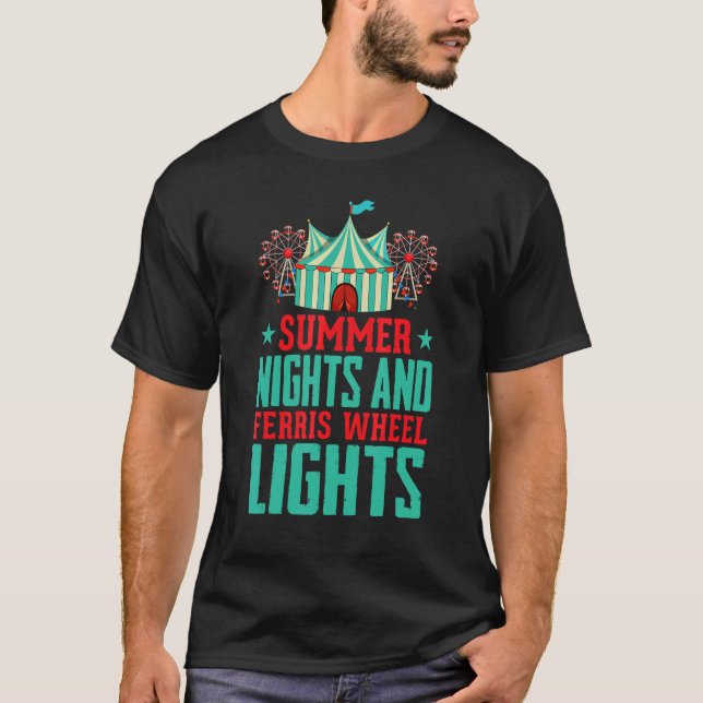 Camiseta Summer Nights And Ferris Lights Artist Circus 1 (Anverso)