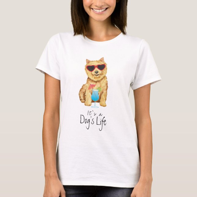 Camiseta Summer Norwich Terrier (Anverso)