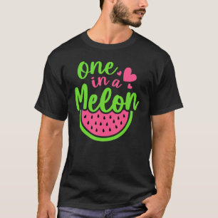 Camiseta Summer One In A Melon Boys Chica sandía