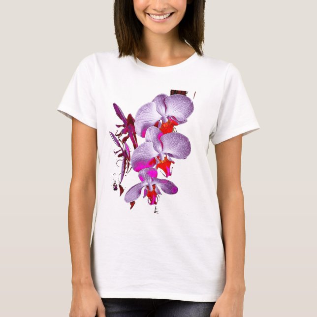 Camiseta Summer orchid (Anverso)