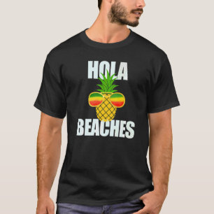 Camiseta Summer Pineapple Sun Glasses Cruise Hola Beaches