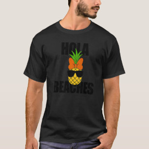 Camiseta Summer Pineapple Sun Glasses Cruise Hola Beaches
