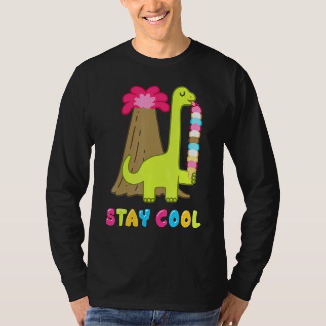 Camiseta Summer Popsicle Stay Guay Ice Cream Retro 80 Pop (Anverso)