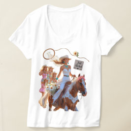 Camiseta Summer Ride to Forever – Cowgirl Wedding Bliss
