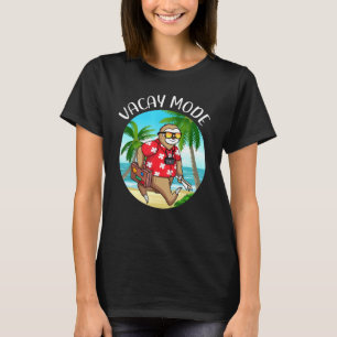 Camiseta Summer Sloth Sunrise Sunburn Sunset Repetir Vacay 