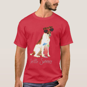 Camiseta Summer Smooth Fox Terrier