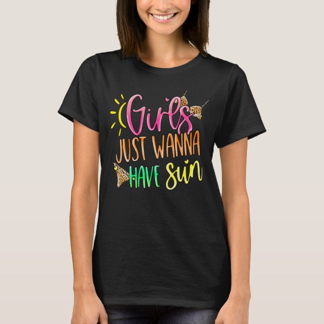 Camiseta Summer Sun Beach Relax Sea (Anverso)