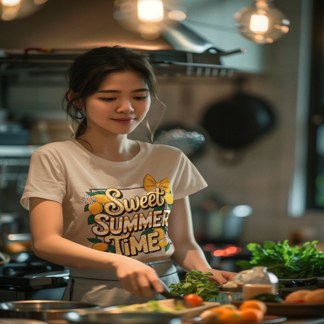 Camiseta Summer Sweet Time Lemon (Summer Sweet Time Lemon T-Shirt)