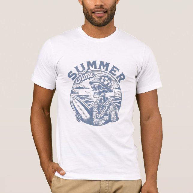 Camiseta Summer time ghost t-shirt  (Anverso)