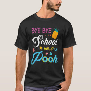 Camiseta Summer Vacation Bye Bye School Hello Pool