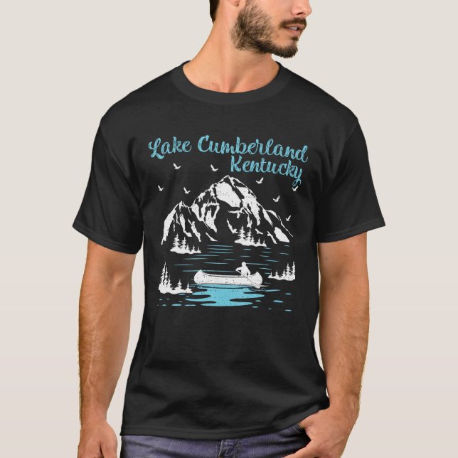Camiseta Summer Vacation Retro Kentucky Lake Cumberland T S (Anverso)