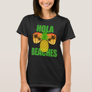 Camiseta Summer Vacay Beach Sun Glasses Cruise Hola Beaches