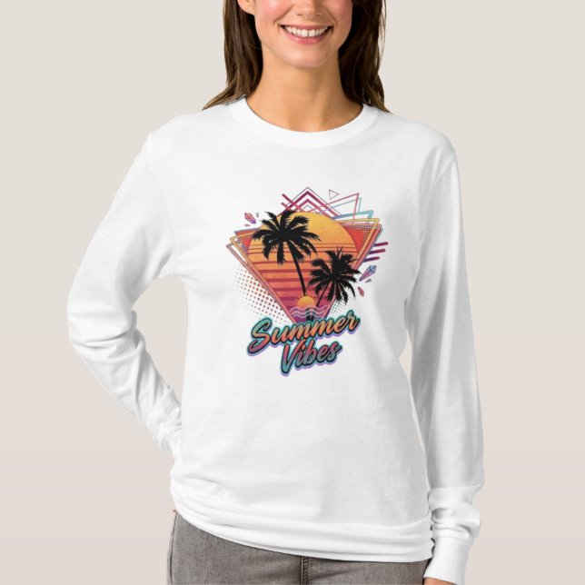 Camiseta Summer Vibes  (Anverso)