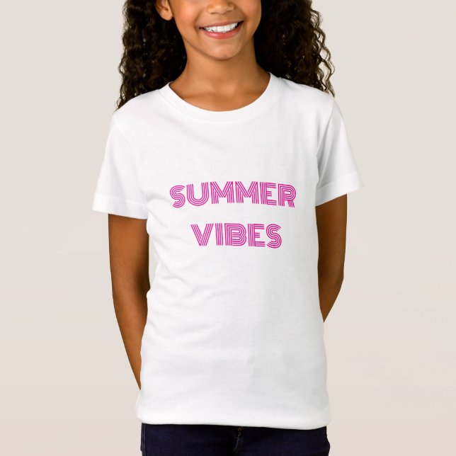 Camiseta "Summer Vibes" (Anverso)