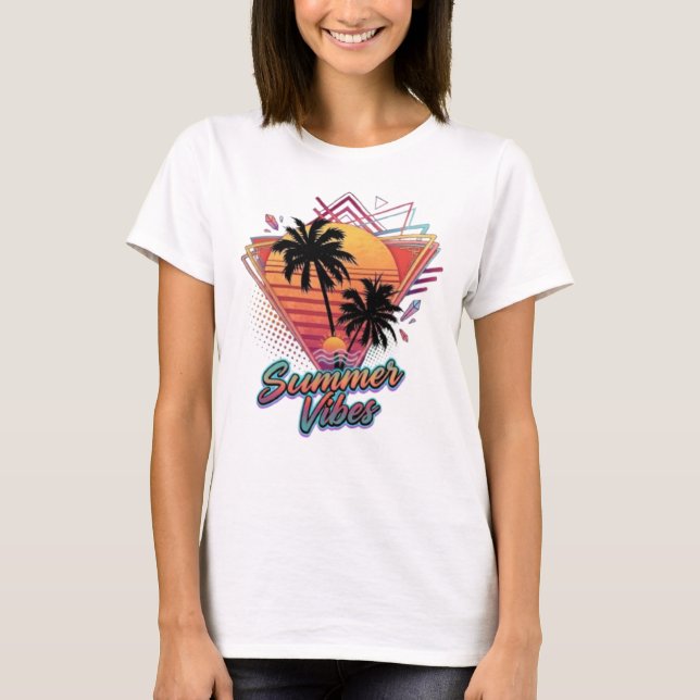 Camiseta Summer Vibes  (Anverso)
