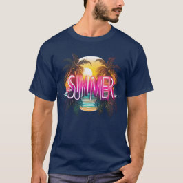 Camiseta Summer Vibes Design für mehr summer feeling