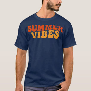Camiseta Summer Vibes Fun Summer Beach Sand Surf Cita 1