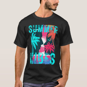 Camiseta Summer Vibes Hello Summer Vacation Family Beach Ti