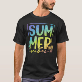 Camiseta Summer Vibes Tropical Sunset