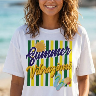 Camiseta Summer Vibrazioni  Viaje a Italia