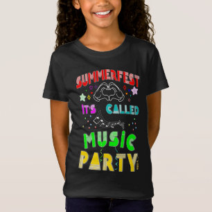Camiseta Summerfest se llama Fiesta de música