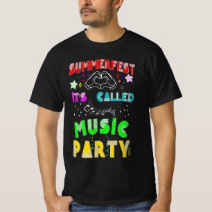 Camiseta Summerfest se llama Fiesta de música