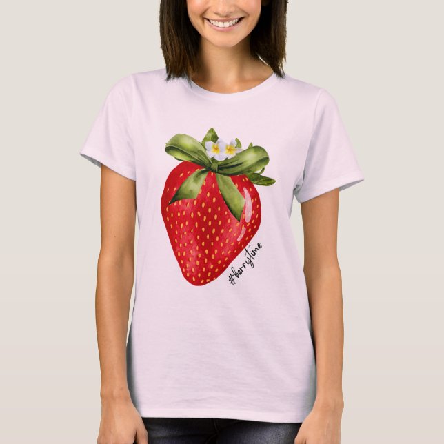 Camiseta Summertime Berry (Anverso)