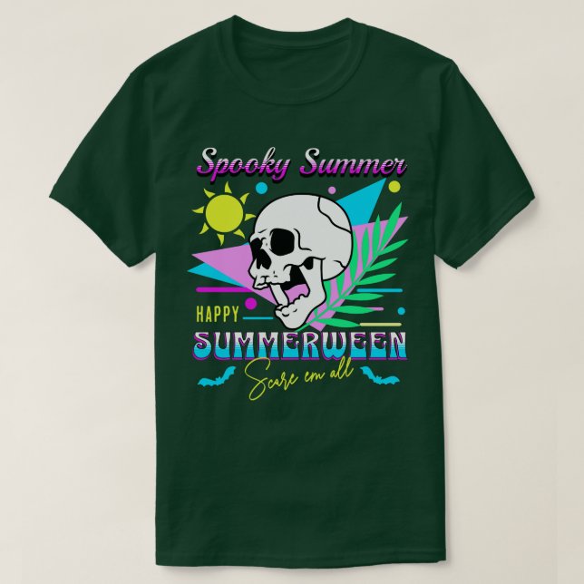 Camiseta Summerween (Diseño del anverso)