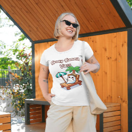 Camiseta Summerween Cute Summer Ghost