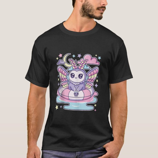 Camiseta Summerween Moth Fairy Pool Fiesta Chilling Pas (Anverso)