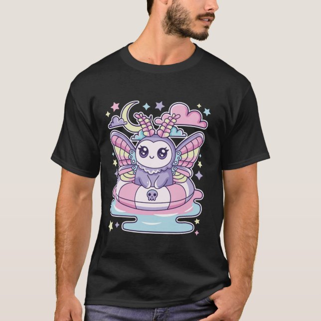 Camiseta Summerween Moth Fairy Pool Fiesta Chilling Pas (Anverso)