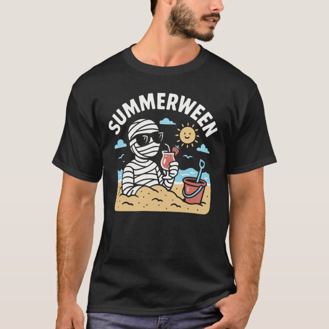 Camiseta Summerween Summer Halloween (Anverso)