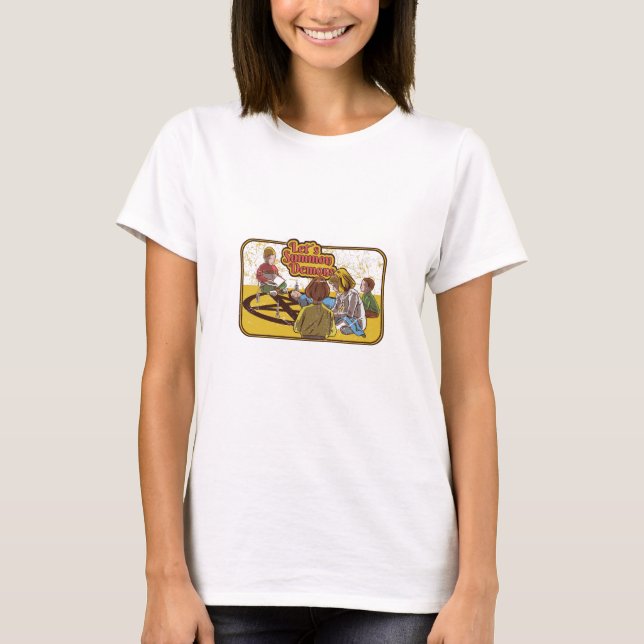 Camiseta Summon Demons Retro Vintage Horror (Anverso)