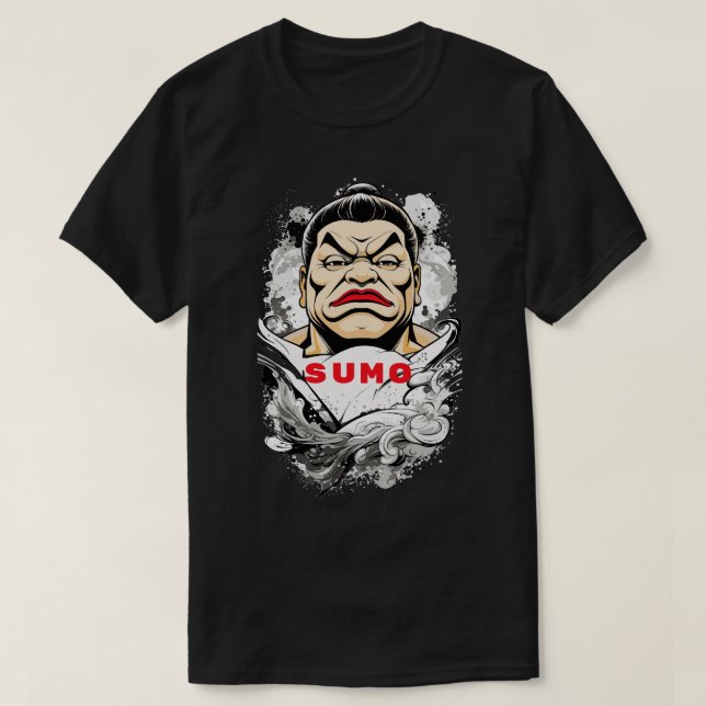 Camiseta sumo (Diseño del anverso)