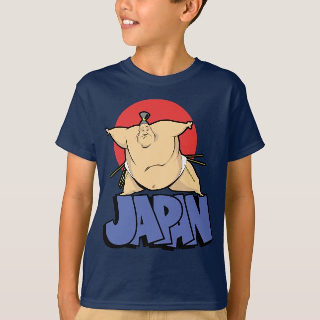 Camiseta Sumo de Japón (Anverso)