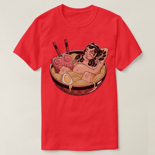 Camiseta Sumo Ramen (Diseño del anverso)