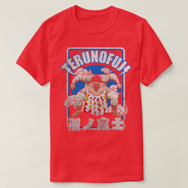 Camiseta Sumo Terunofuji Japón (Diseño del anverso)