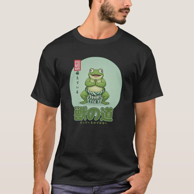 Camiseta Sumonimals Sapo Sumo Preparado (Anverso)