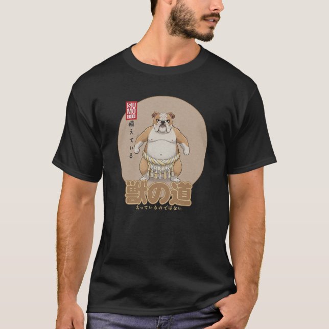Camiseta Sumonimals Sumo Dog Loyal and Ready (Anverso)