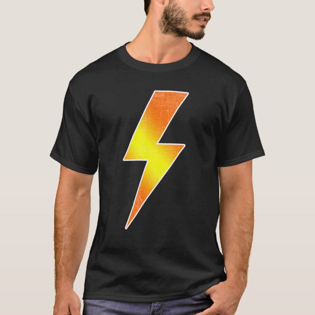 Camiseta SUN BURST y Lightning BLANCO B con problemas de re (Anverso)