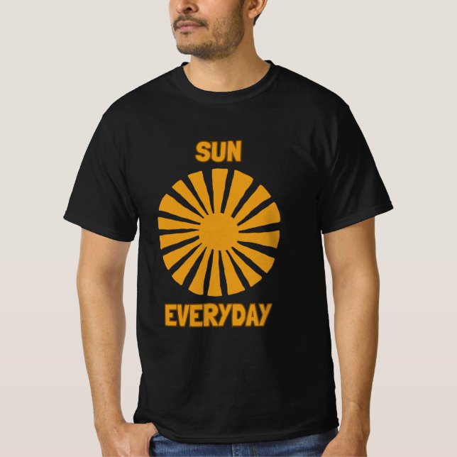 Camiseta SUN CADA DÍA (Anverso)