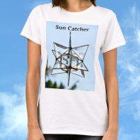 Sun Catcher Sky Blue Moda geométrica moderna