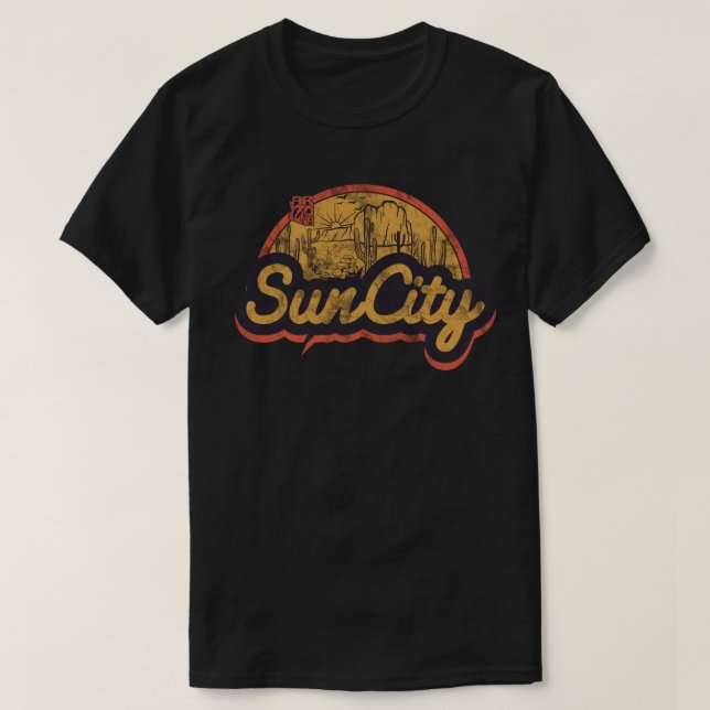 Camiseta Sun City, Arizona (Diseño del anverso)