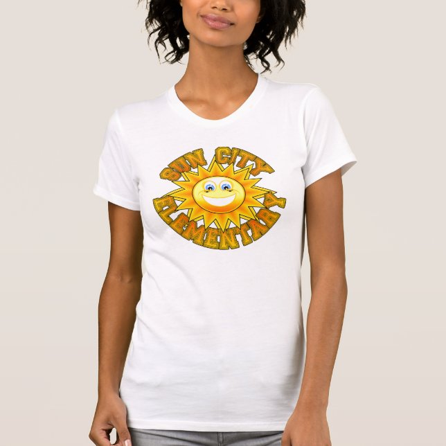 Camiseta Sun City elemental (Anverso)