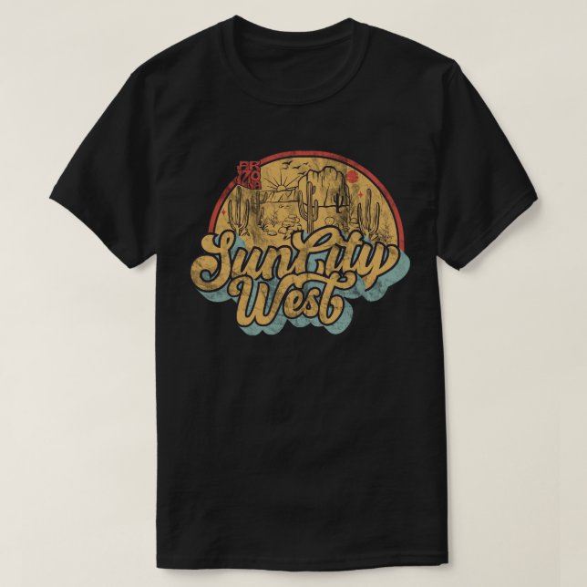 Camiseta Sun City West, Arizona (Diseño del anverso)
