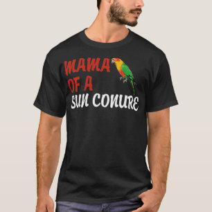 Camiseta Sun Conduce A La Mamá De Un Conuro De Sol