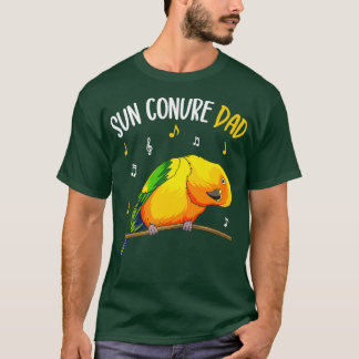 Camiseta Sun Conure Dad Funny Parrot Bird Lover