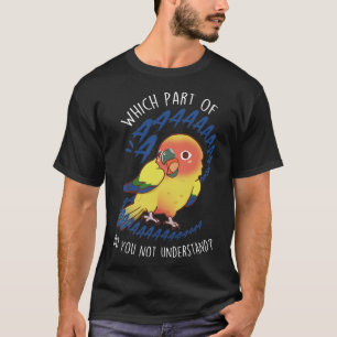 Camiseta Sun Conure Parrot Aaaa