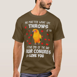 Camiseta Sun Conure Shirt Your Conure Parrot Bird