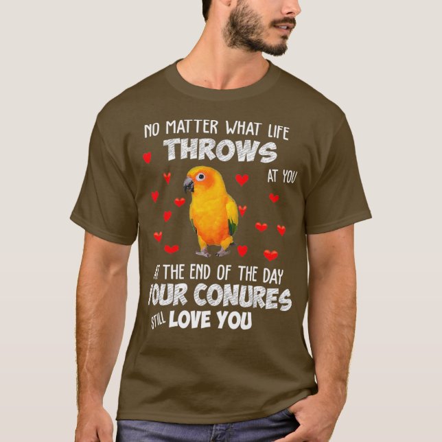 Camiseta Sun Conure Shirt Your Conure Parrot Bird (Anverso)